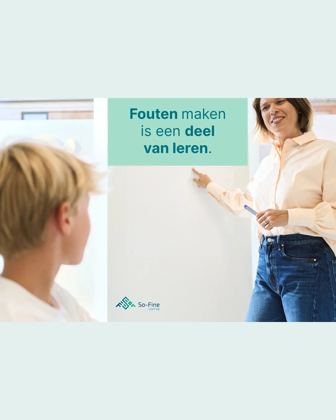 Veel jongeren proberen fouten te vermijden.