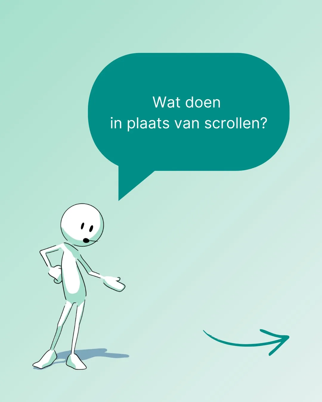 Je verveelt je even… en voor je het weet zit je weer te scrollen