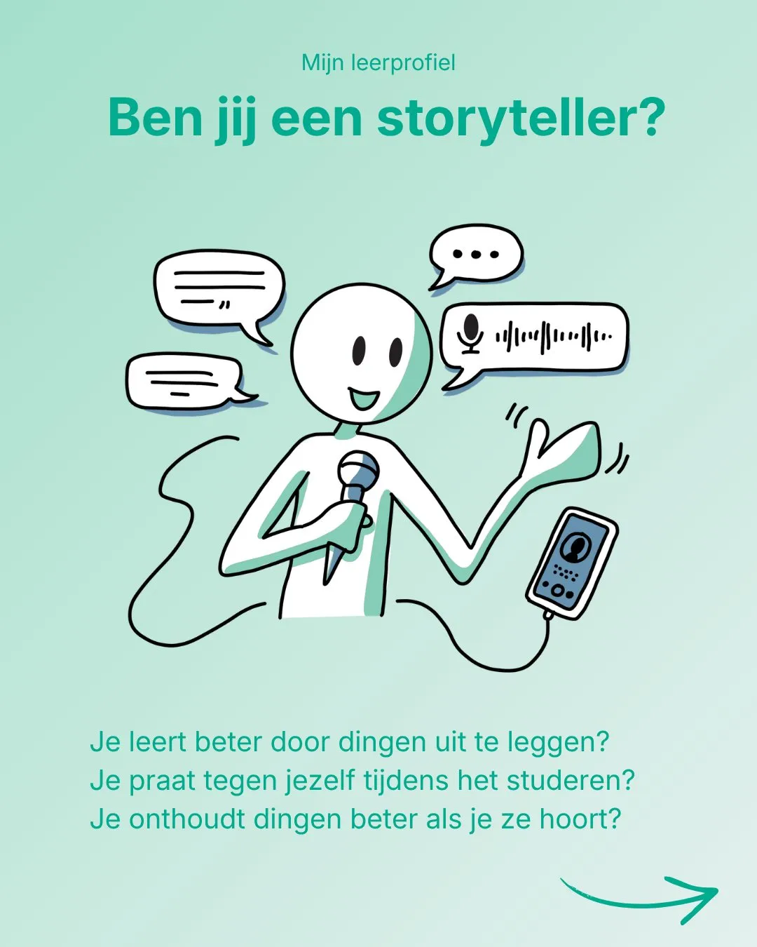 Niet iedereen leert het best in stilte.